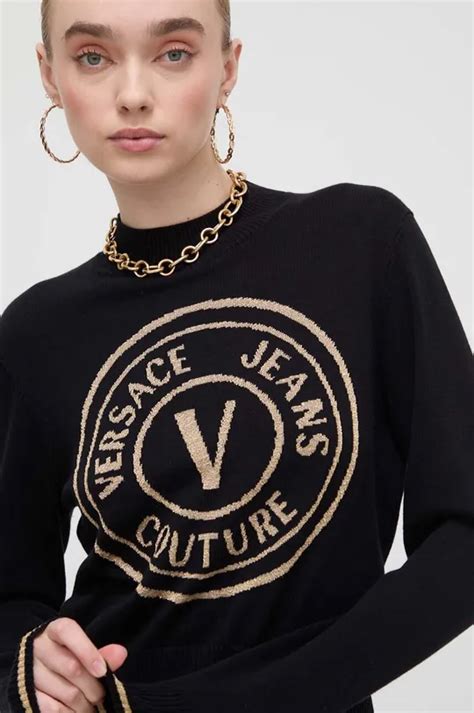 versace jeans couture Maglione collo alto 